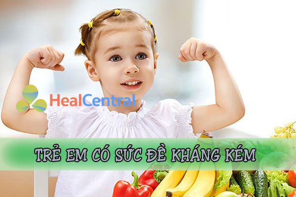 Trẻ em cần tăng cường sức đề kháng