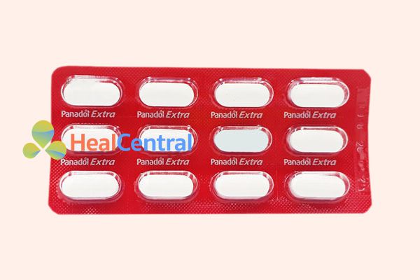 Hình ảnh: Vỉ thuốc Panadol Extra