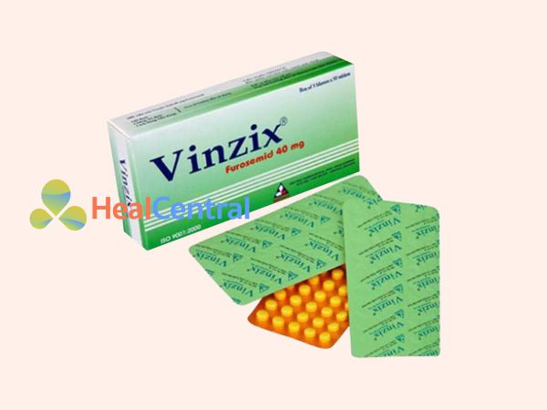 Hình ảnh hộp thuốc Vinzix dạng viên uống