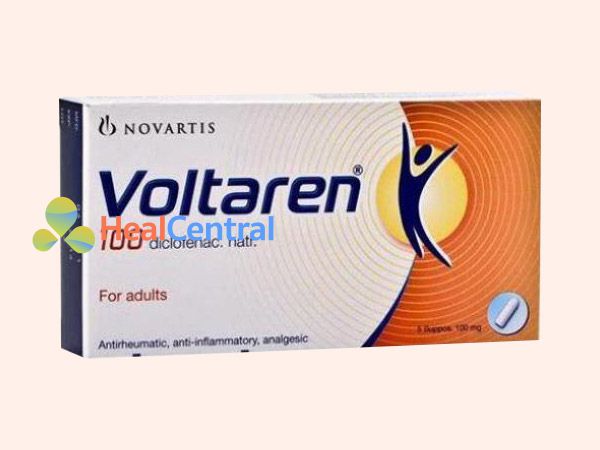 Hình ảnh thuốc Voltaren giúp giảm đau chống viêm hiệu quả