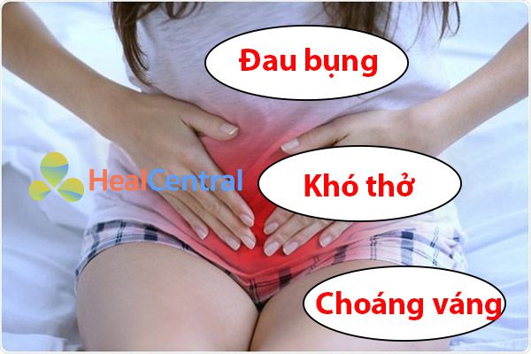 Triệu chứng toàn thân của xuất huyết dạ dày