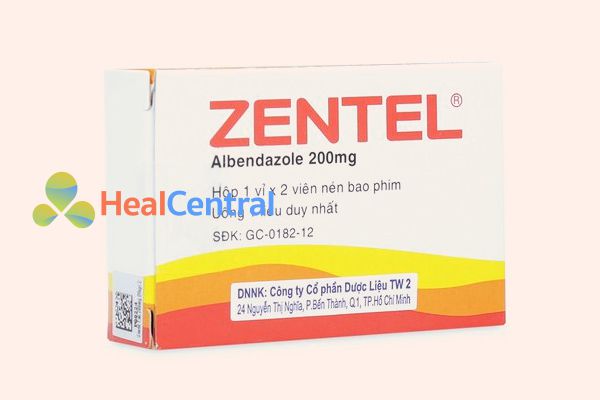 Thuốc Zentel 200mg