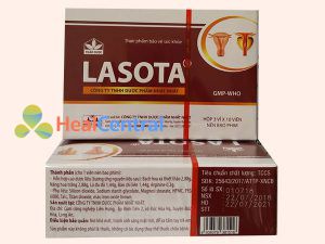 Chi tiết hộp thuốc Lasota