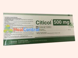 Hộp thuốc Citicol 500mg