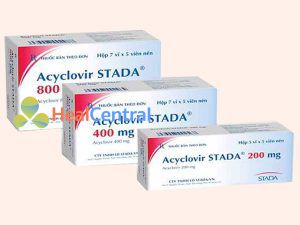 Các loại Thuốc Acyclovir Stada 