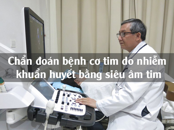 Siêu âm tim chấn đoán cơ tim nhiễm khuẩn