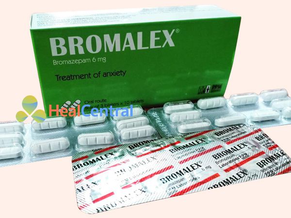 Thuốc Bromalex 6mg bào chế dạng viên nén