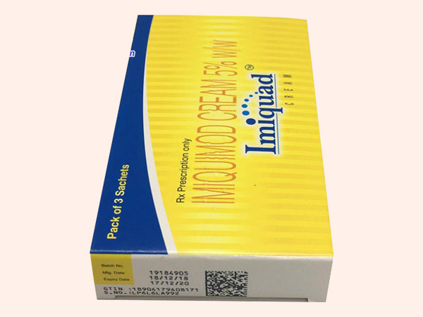 Hình ảnh thuốc Imiquimod Cream 5% giúp trị mụn cóc hiệu quả