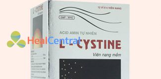 Thuốc L-cystine cung cấp lượng acidamin còn thiếu trong cơ thể người