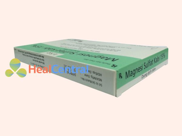 Magnesi sulfat dạng tiêm truyền