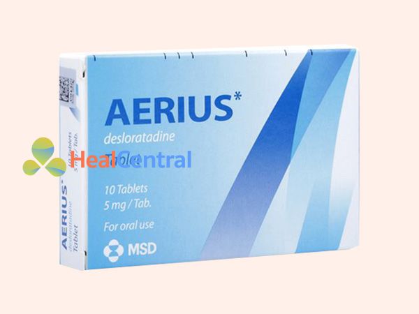 Thuốc Aerius dạng viên nén