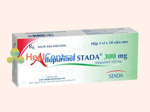 Thuốc Allopurinol Stada 300mg