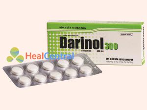 Thuốc Darinol Allopurinol 300mg 