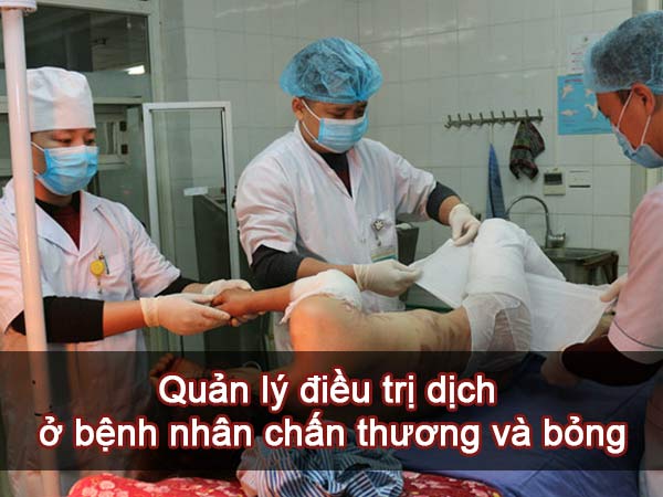 Quản lý điều trị dịch ở bệnh nhân chấn thương và bỏng