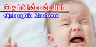 Định nghĩa Montreux về Hội chứng suy hô hấp cấp tính (ARDS) sơ sinh