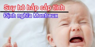 Định nghĩa Montreux về Hội chứng suy hô hấp cấp tính (ARDS) sơ sinh