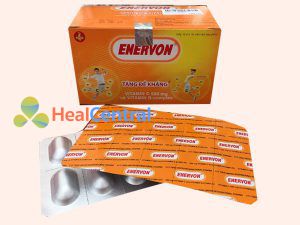 Chi tiết hộp thuốc Enervon