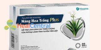 Náng Hoa Trắng Plus hỗ trợ điều trị bệnh lý tuyến tiền liệt