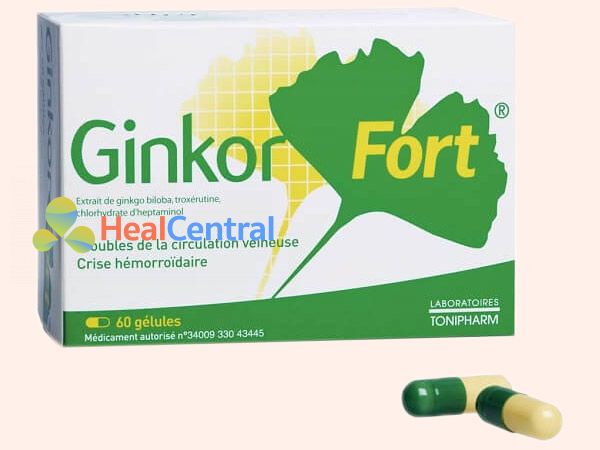Hình ảnh thuốc Ginkor Fort được bán ở nhiều nơi