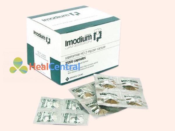 Hình ảnh thuốc Imodium trị tiêu chảy hiệu quả