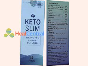 Thông tin cơ bản về sản phẩm Keto Slim