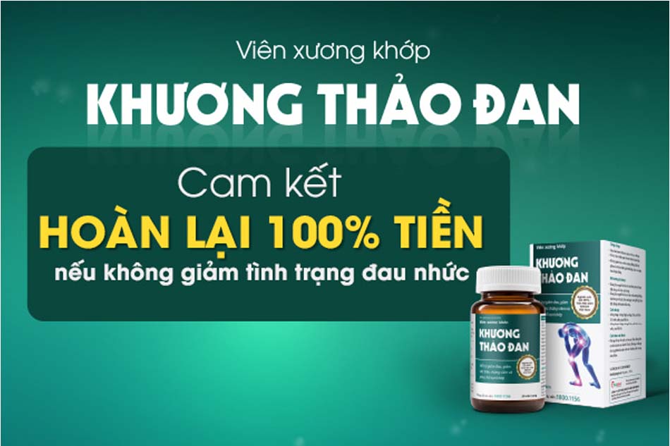 Khương Thảo Đan cam kết hoàn tiền 100% cho khách hàng nếu sử dụng mà không khỏi