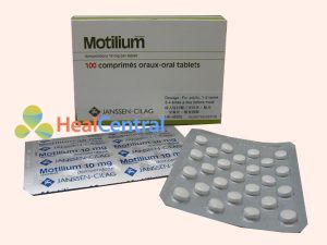 Chi tiết 1 hộp thuốc Motilium