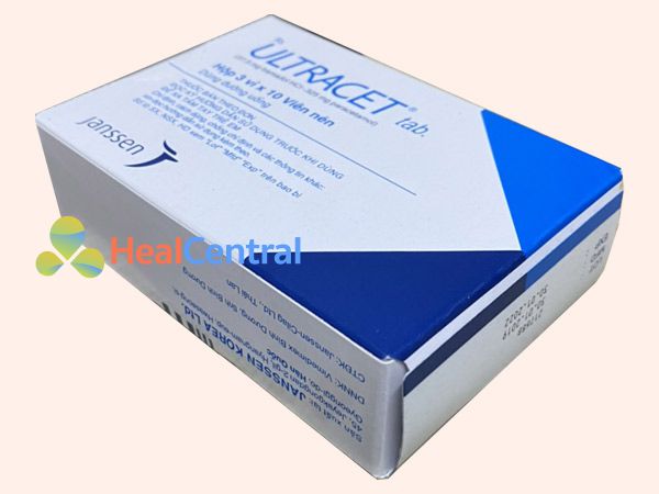 Hình ảnh thuốc giảm đau Ultracet được bào chế từ Paracetamol và Tramadol