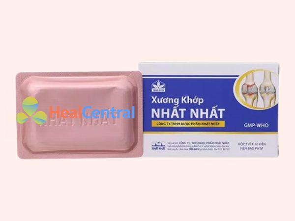 Hình ảnh Xương Khớp Nhất Nhất mặt trước