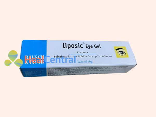 Mỗi tuýp Liposic Eye Gel có 10g