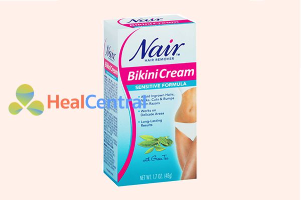 kem tẩy lông vùng kín Nair Sensitive Formula Bikini Cream
