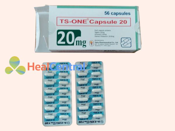 Hình ảnh vỉ TS - One 20mg 