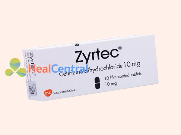 Thuốc Zyrtec dạng viên nén