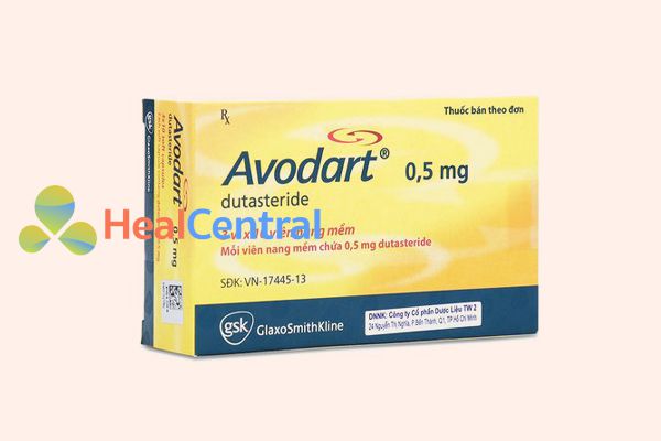 Hình ảnh: Hộp thuốc Avodart 0.5mg