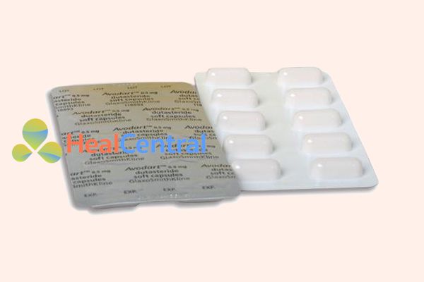 Hìnhảnh: Thuốc Avodart 0.5mg vỉ 10 viên