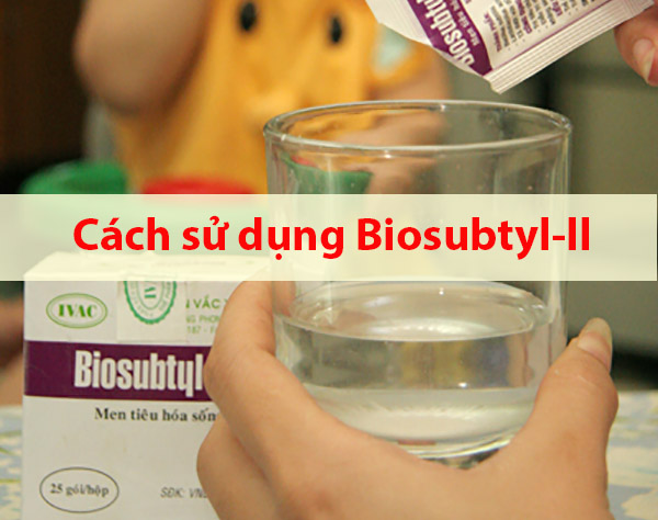 Cách sử dụng Biosubtyl-II