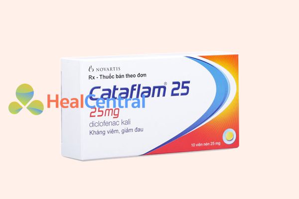 Hình ảnh: Hộp thuốc Cataflam 25mg