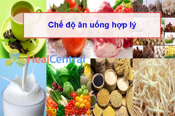 chế độ ăn uống hợp lý