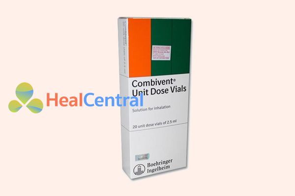 Hình ảnh: Hộp thuốc Combivent 20 ống x 2.5ml