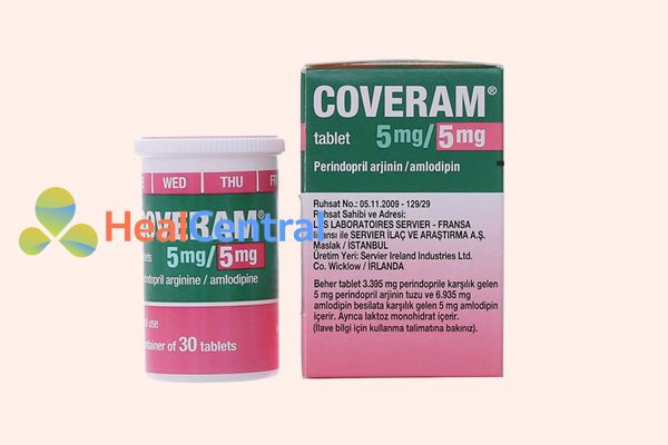 Thuốc Coveram 5mg/ 5mg