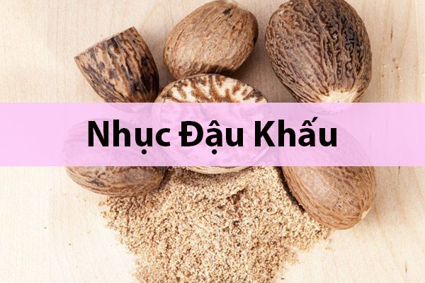 Dược liệu Nhục đậu khấu