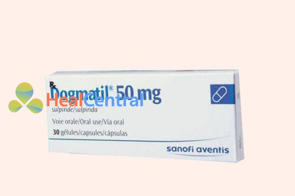 Thuốc Dogmatil 50mg hộp 2 vỉ x 15 viên