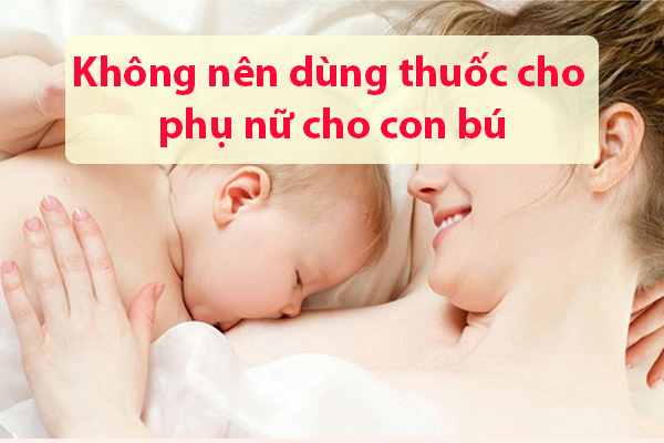 Ảnh hưởng của thuốc Exomuc đối với phụ nữ cho con bú?