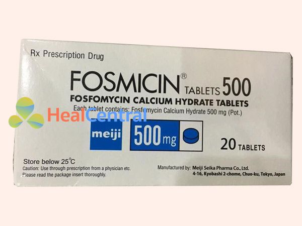 Thuốc Fosmicin dạng hộp