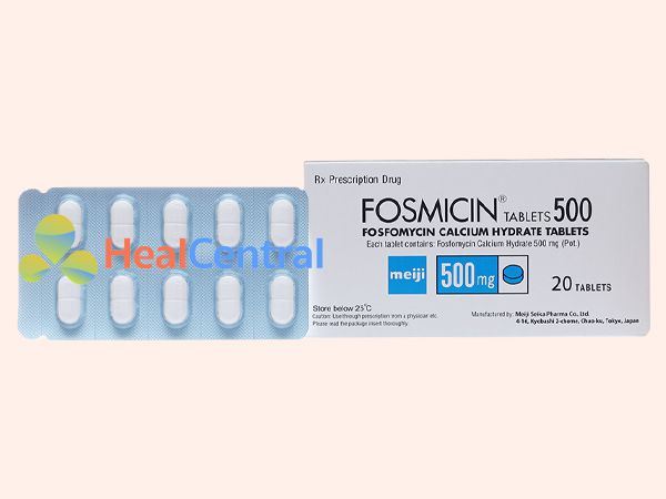 Hình ảnh thuốc Fosmicin mặt trước