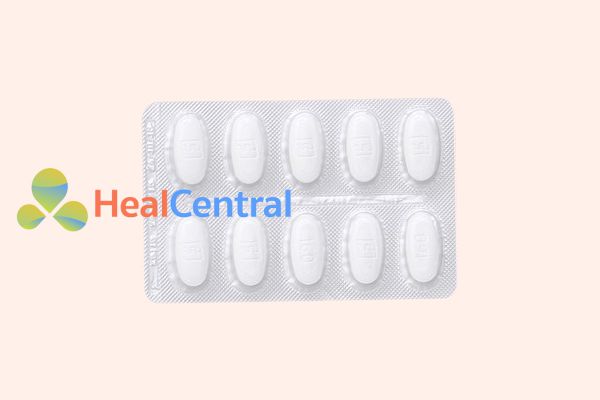 Hình ảnh: Vỉ thuốc Lipanthyl Supra 160mg