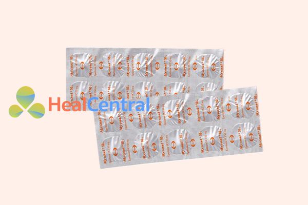 Hình ảnh: Vỉ thuốc Myonal 50mg