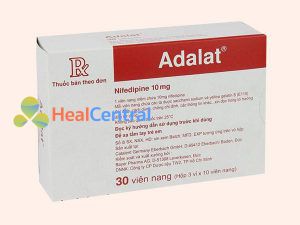 Adalat - Thuốc hạ huyết áp theo cơ chế chẹn kênh Calci