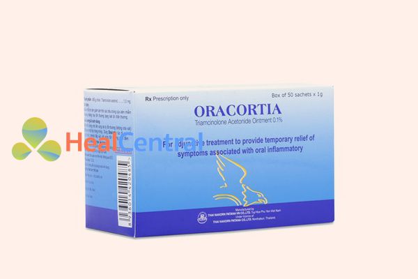 Hình ảnh: Hộp thuốc Oracortia 50 gói
