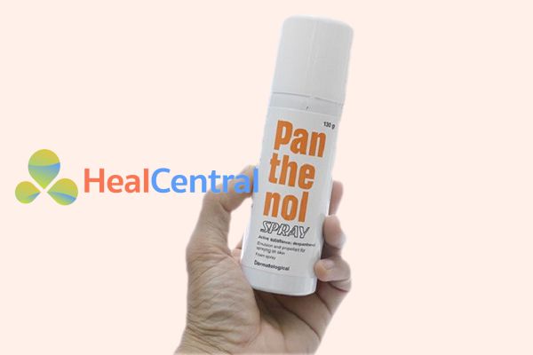 Cách sử dụng thuốc Panthenol dạng xịt